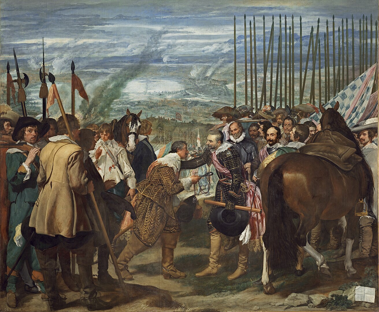 La rendición de Breda (Las Lanzas), de Velázquez — Museo del Prado